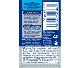 WD-40 Bike Lubricante de Cadenas Ambiente Humedo 100ml